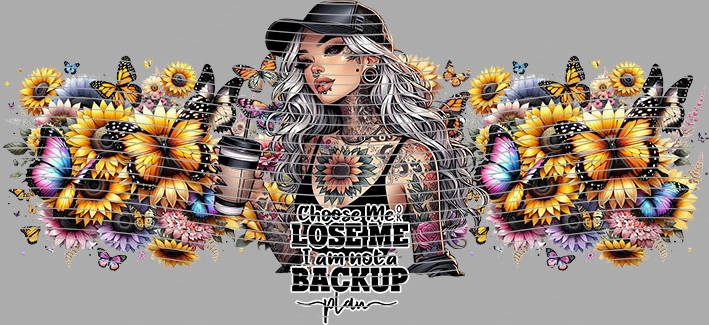 16oz Sunflower Girl-SU-344